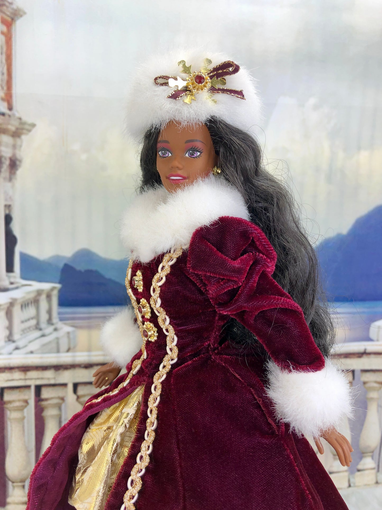 1996 African American Happy Holidays Barbie