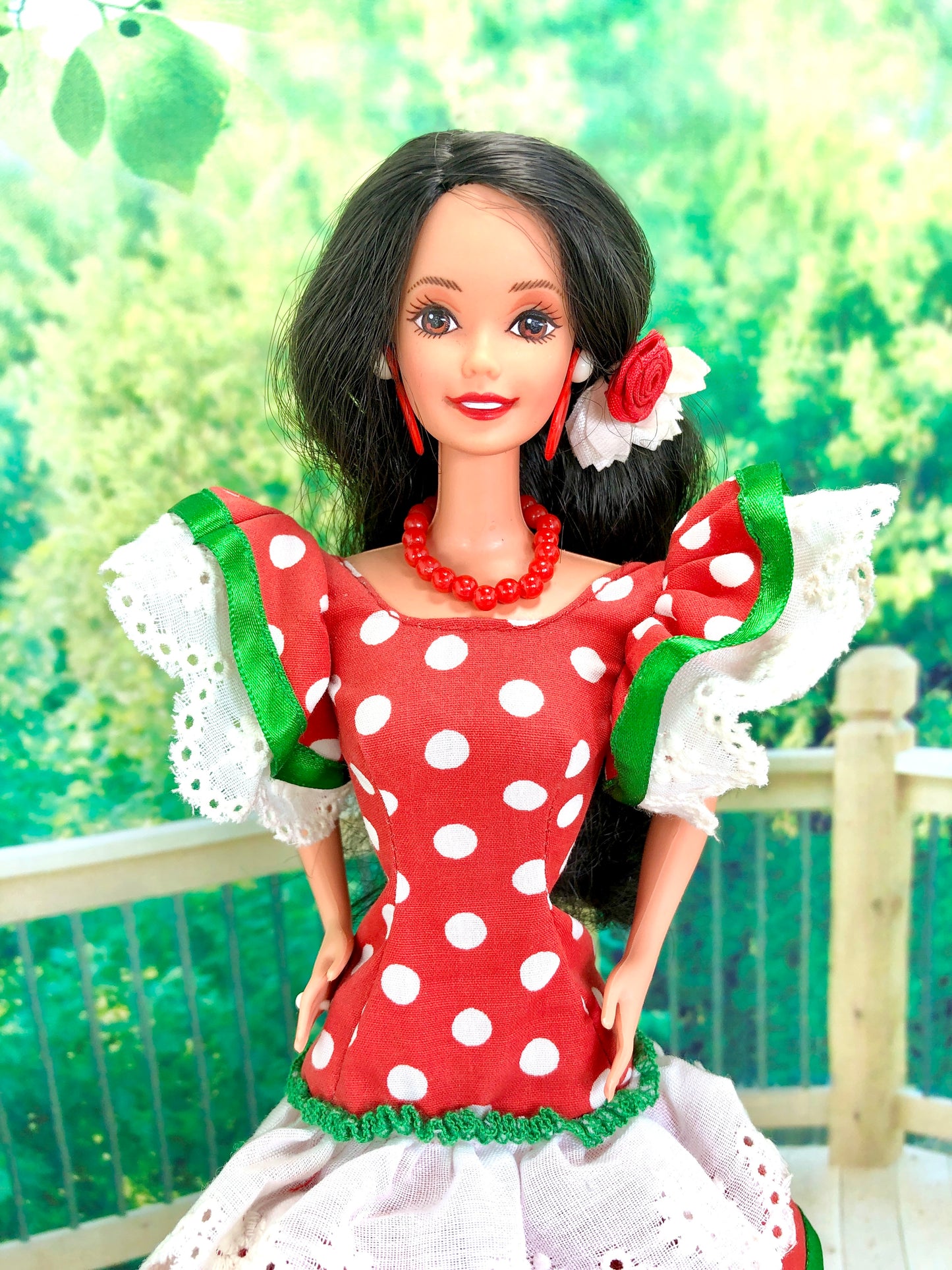 Andalucia Flamenco Dancer Barbie Doll Circa 1996