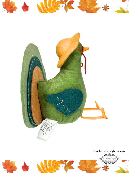 Sitting Fabric Turkey Bullseye Playground Fall 2022