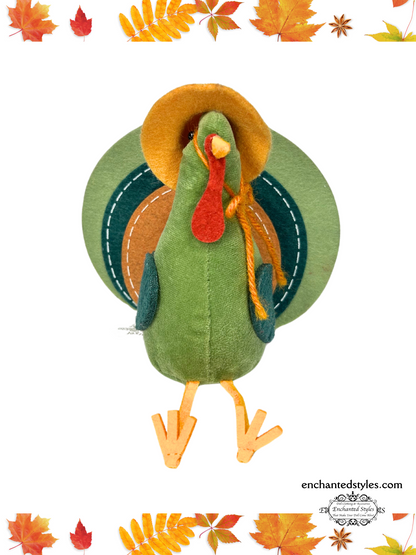 Sitting Fabric Turkey Bullseye Playground Fall 2022