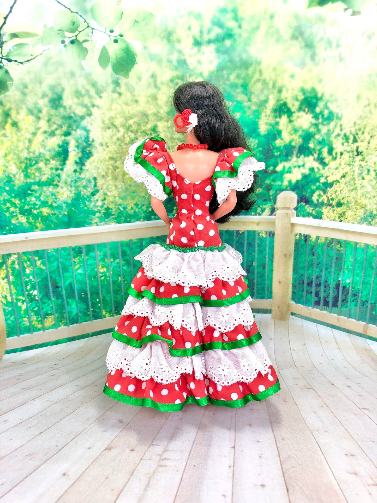 Andalucia Flamenco Dancer Barbie Doll Circa 1996